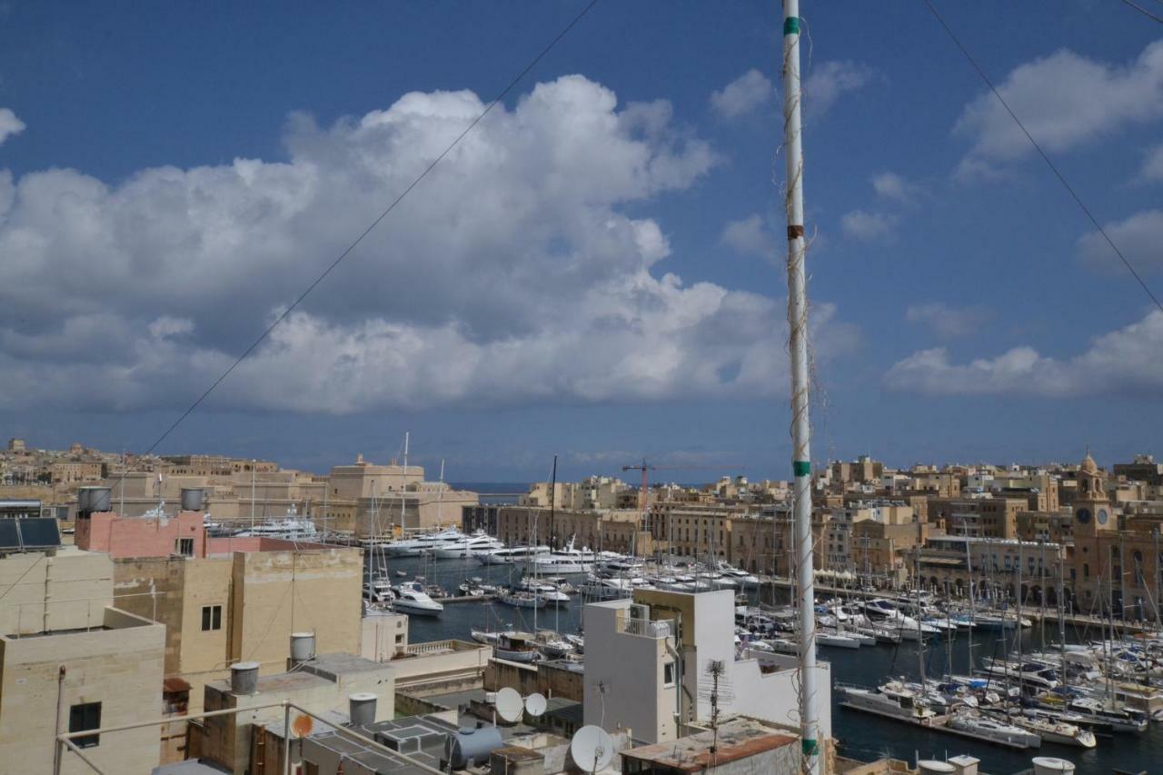 Ferienwohnung The Penthouse Flat-Terrace&View Senglea Exterior foto