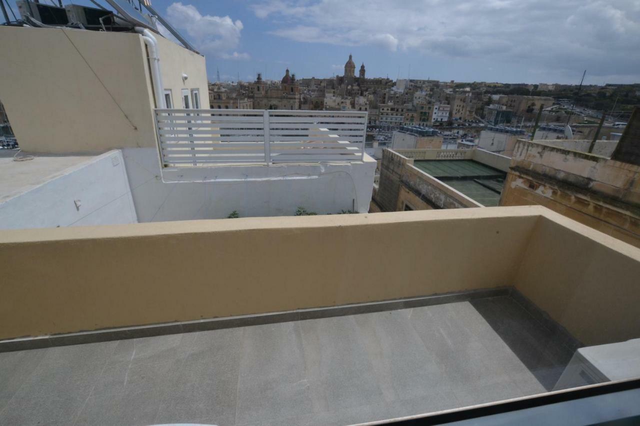 Ferienwohnung The Penthouse Flat-Terrace&View Senglea Exterior foto